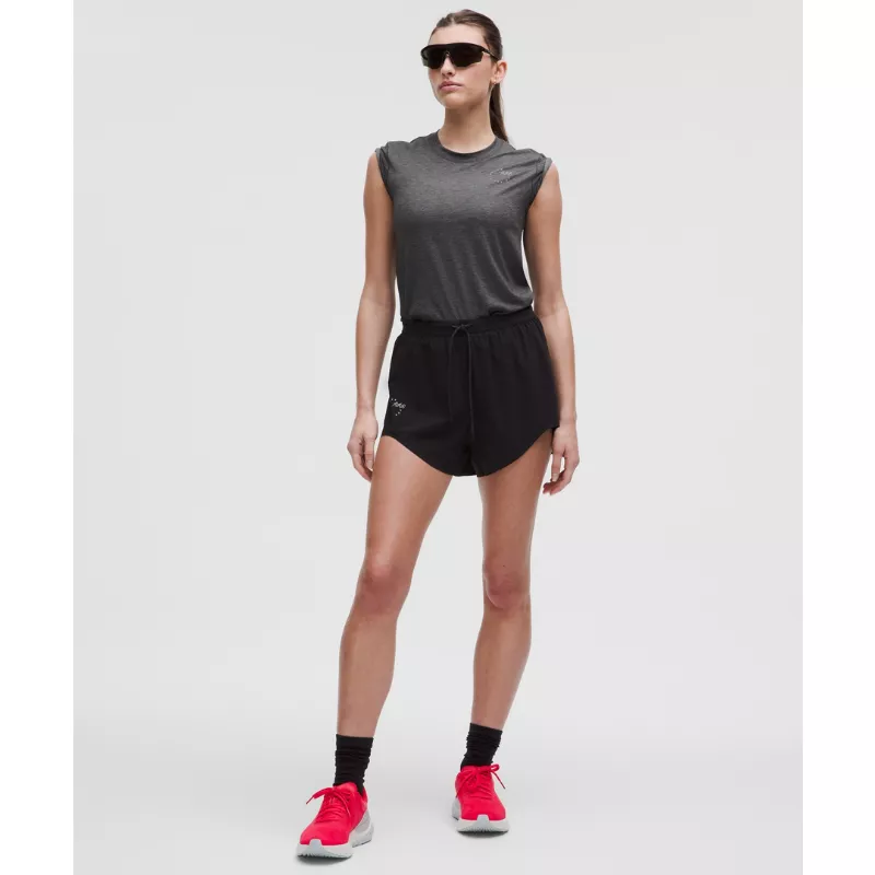 Mile Maker Run Crew Graphic Mesh Short-Sleeve Shirt