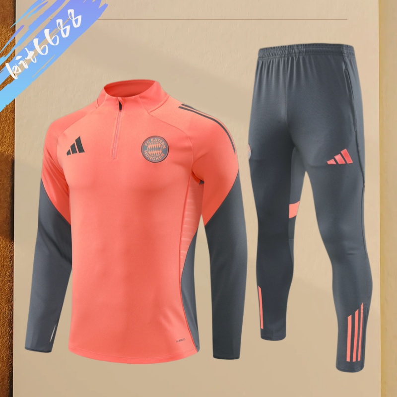 25/26 Bayern Half Ziptraining suit (Adult Kids Kit)