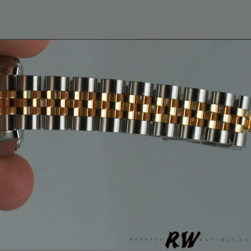 Rolex Datejust 179173 Champagne Diamond Dial Fluted Bezel 26MM Lady Replica Watch