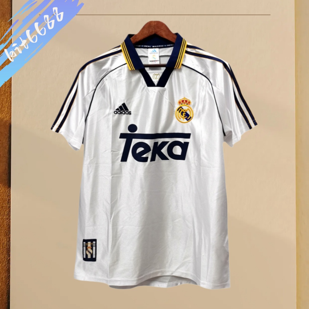 1998/2000 Real Madrid Home Retro Football Shirt