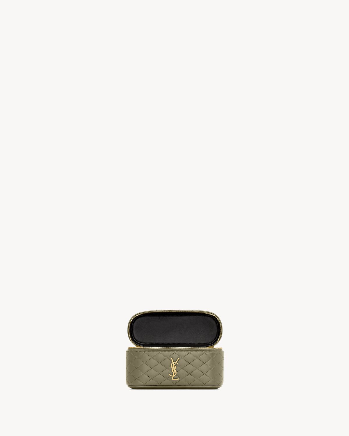 gaby vanity bag in lambskin STRONG MOSS
