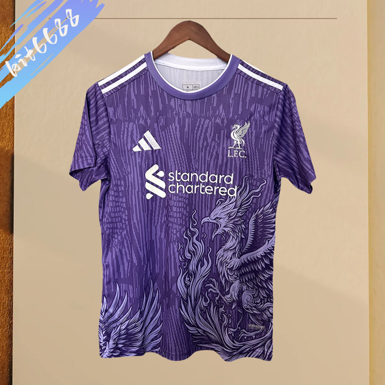 2025/2026 Liverpool Phoenix Purple Football Shirt (Fans)