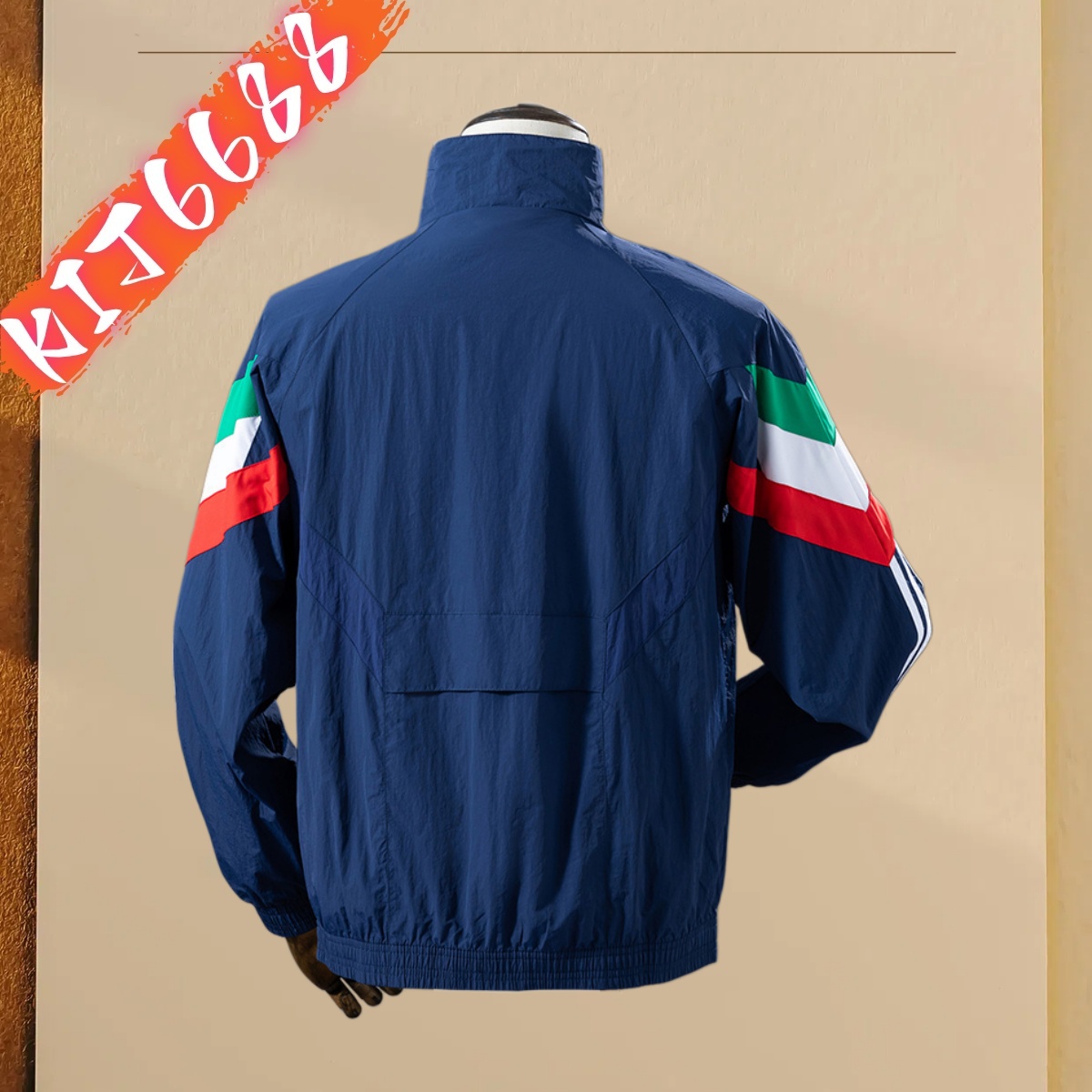 2025 Italy Football Casual Windbreaker