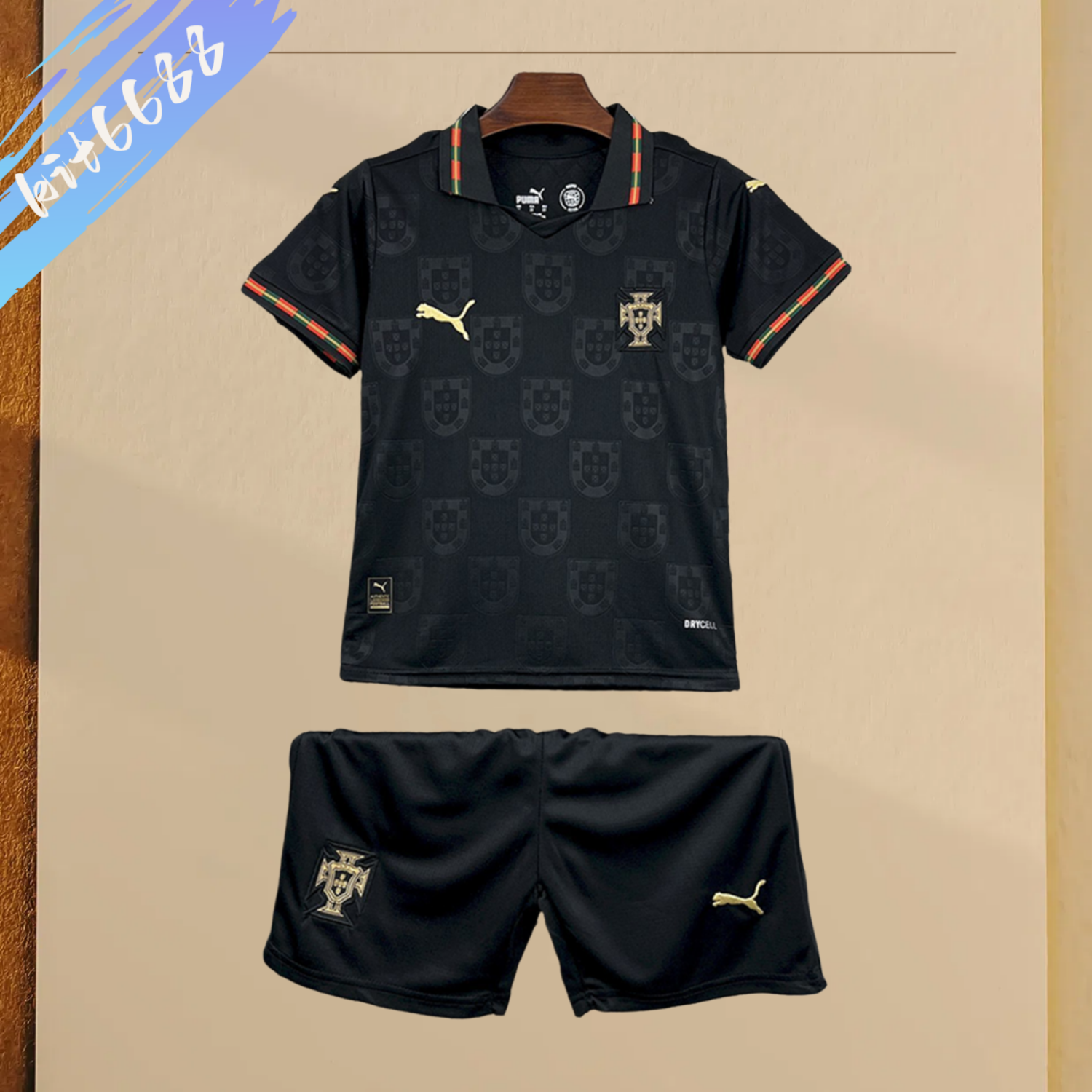 2026 Portugal home Football Jersey (Kids Kit socks)