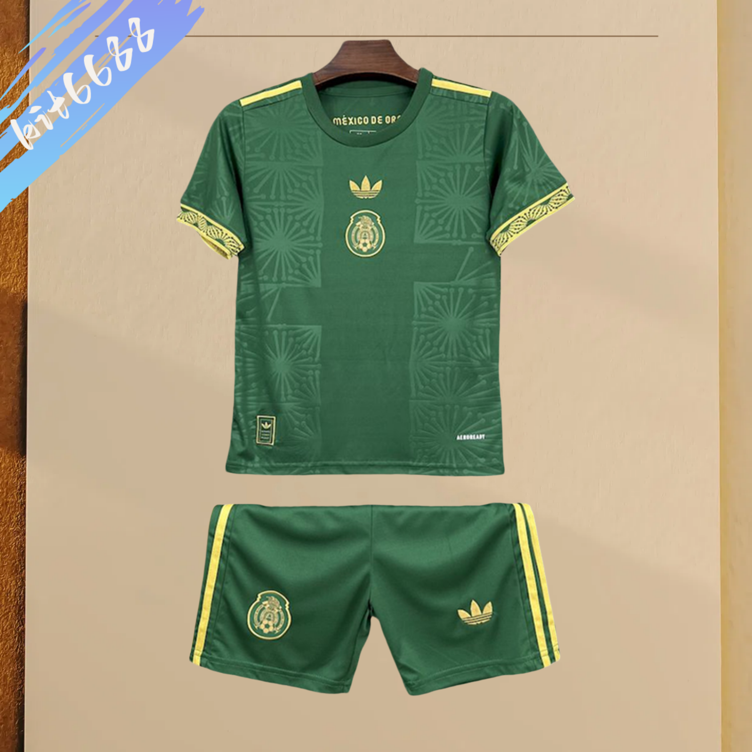 2025/2026 Mexico Special Edition Kids Football Shirt （Kids Kit socks）