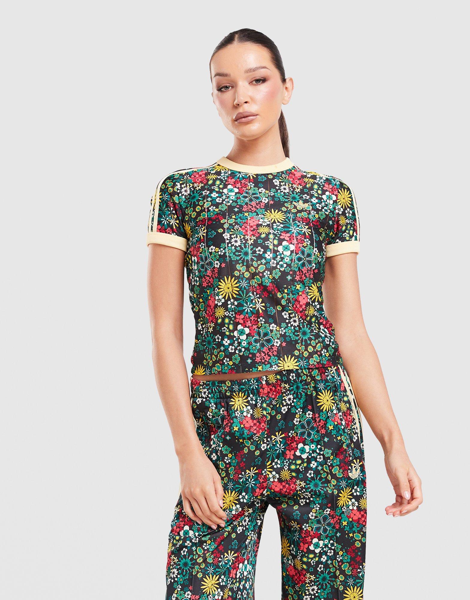 adidas Originals Liberty All Over Print Slim T-Shirt