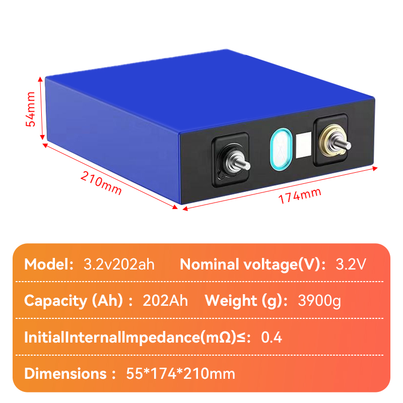 3.2v 202ah Lifepo4 Battery