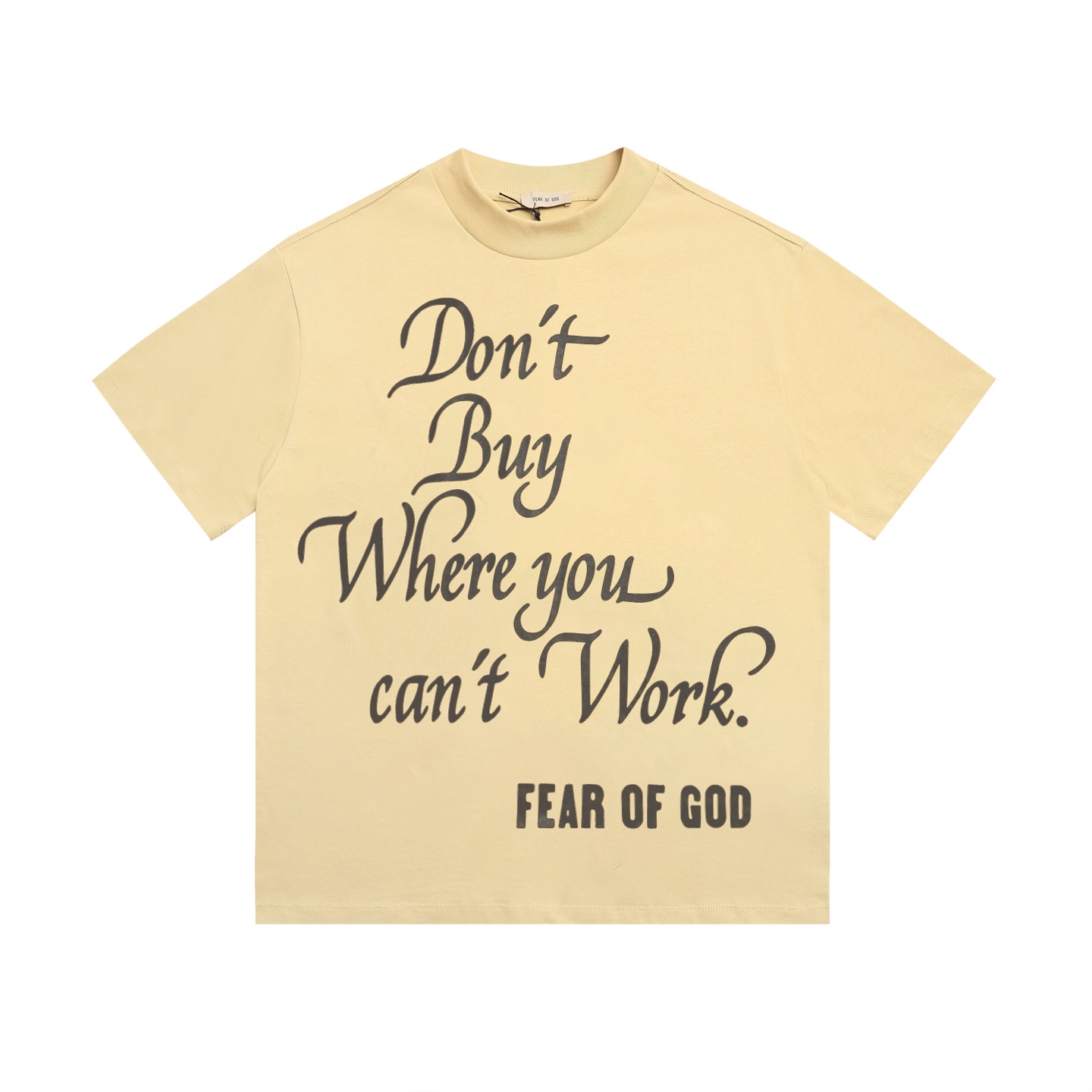 FOG FEAR OF GOD 2026ss New T Shirt Size S-XL