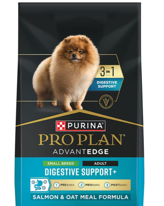 New Product Pro Plan AdvantEDGE Small Breed Adult Digestive Support+ Salmon & Oat Meal Formula Dry Dog Food  