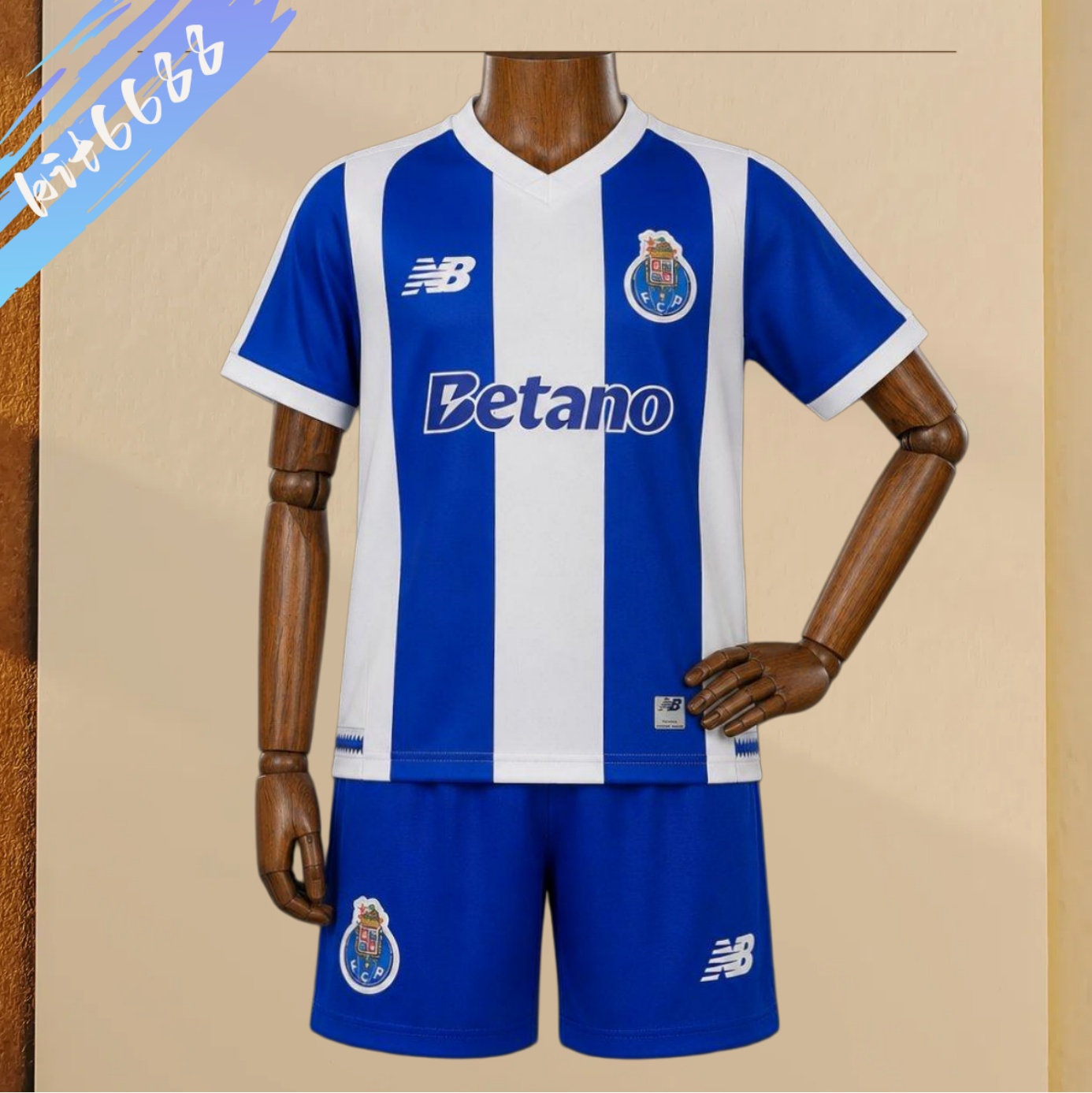 2026/2027 Porto Football Club Home Football Shirt（Kids Kit socks）