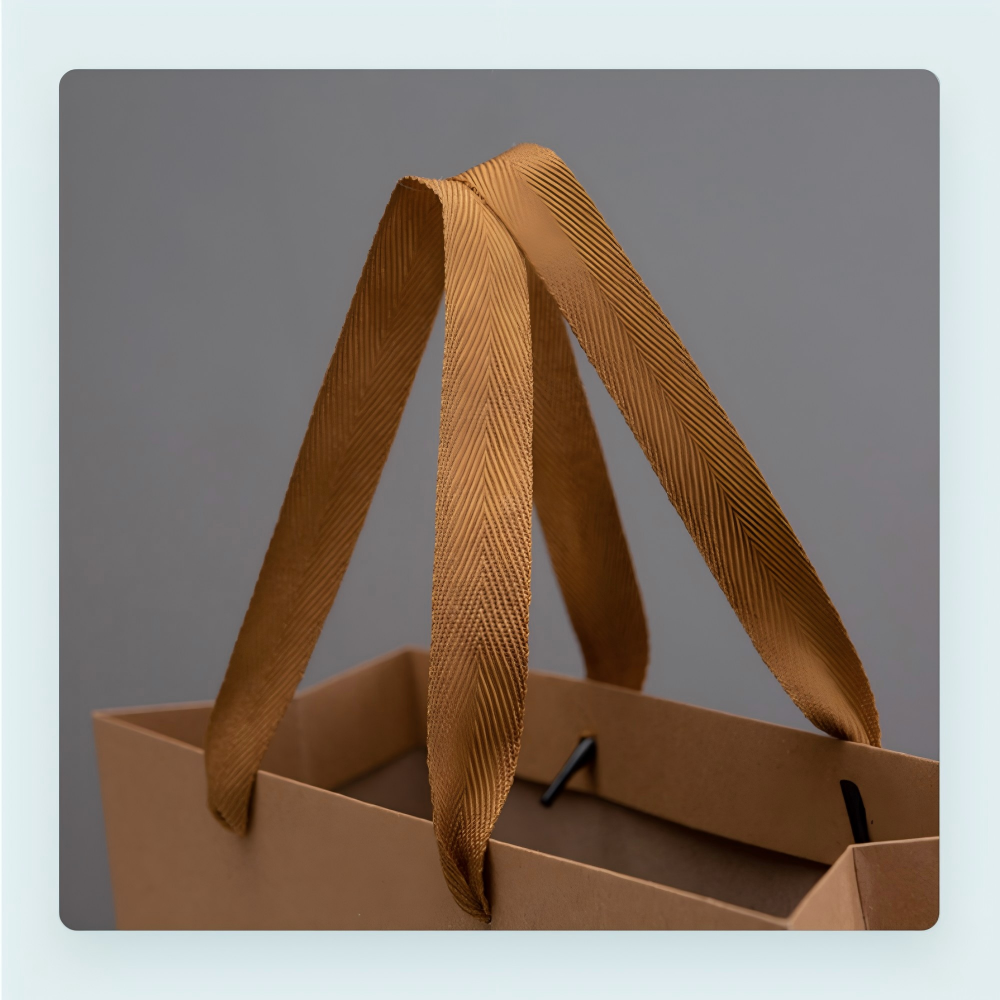 In-stock square kraft paper bags, thickened flower tote bags, baking gift packaging bags, Christmas gift bags with a high-end feel
