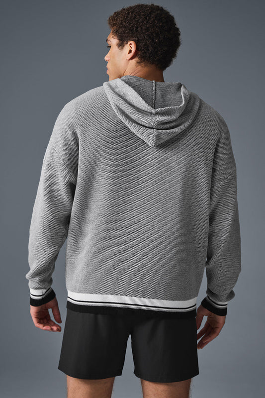 Sports Club Sweater Knit Hoodie