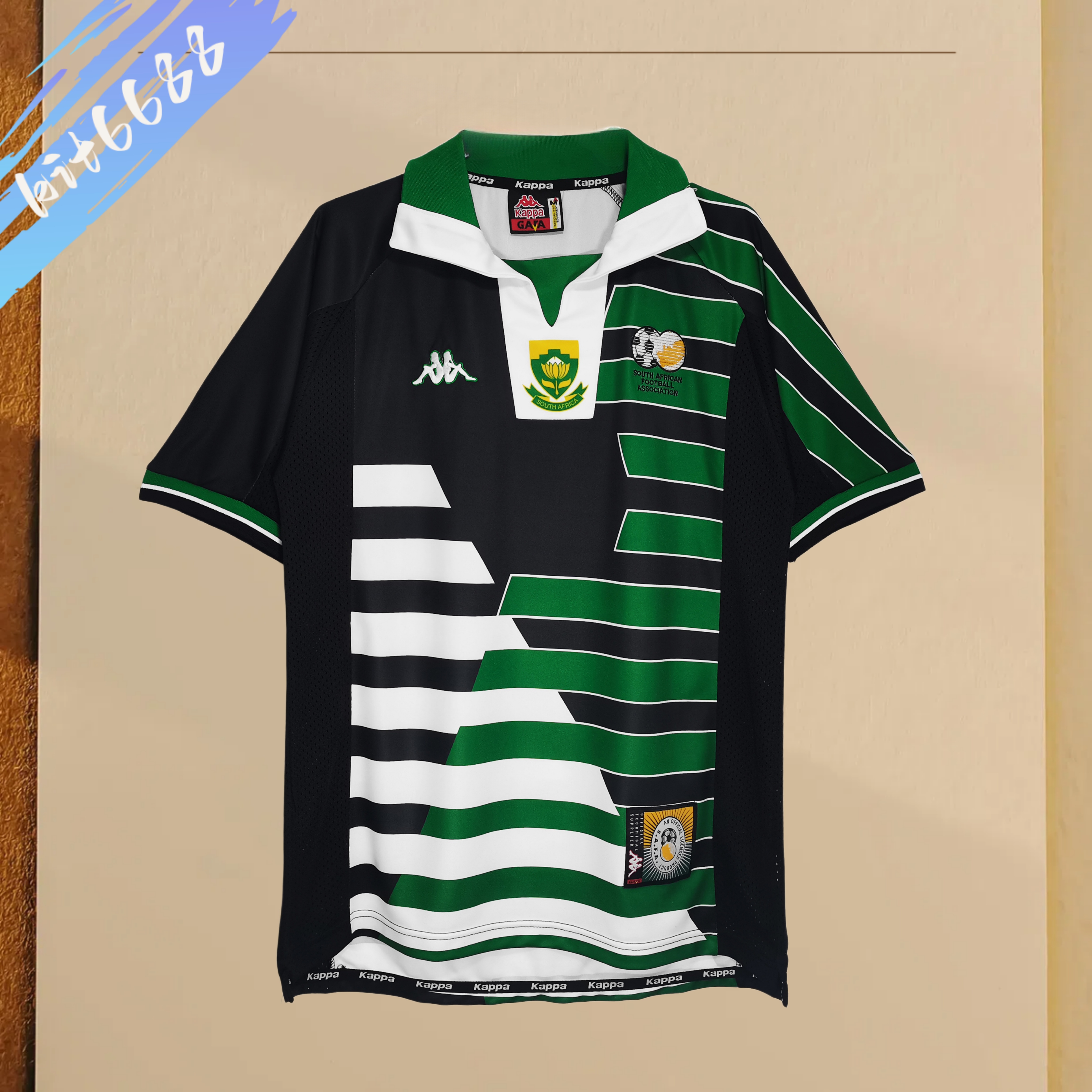 1998 South Africa Home Retro Football Shirt