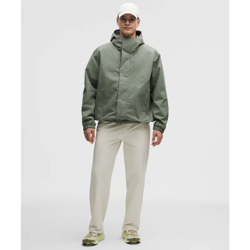 Waterproof Cinch-Hem Jacket