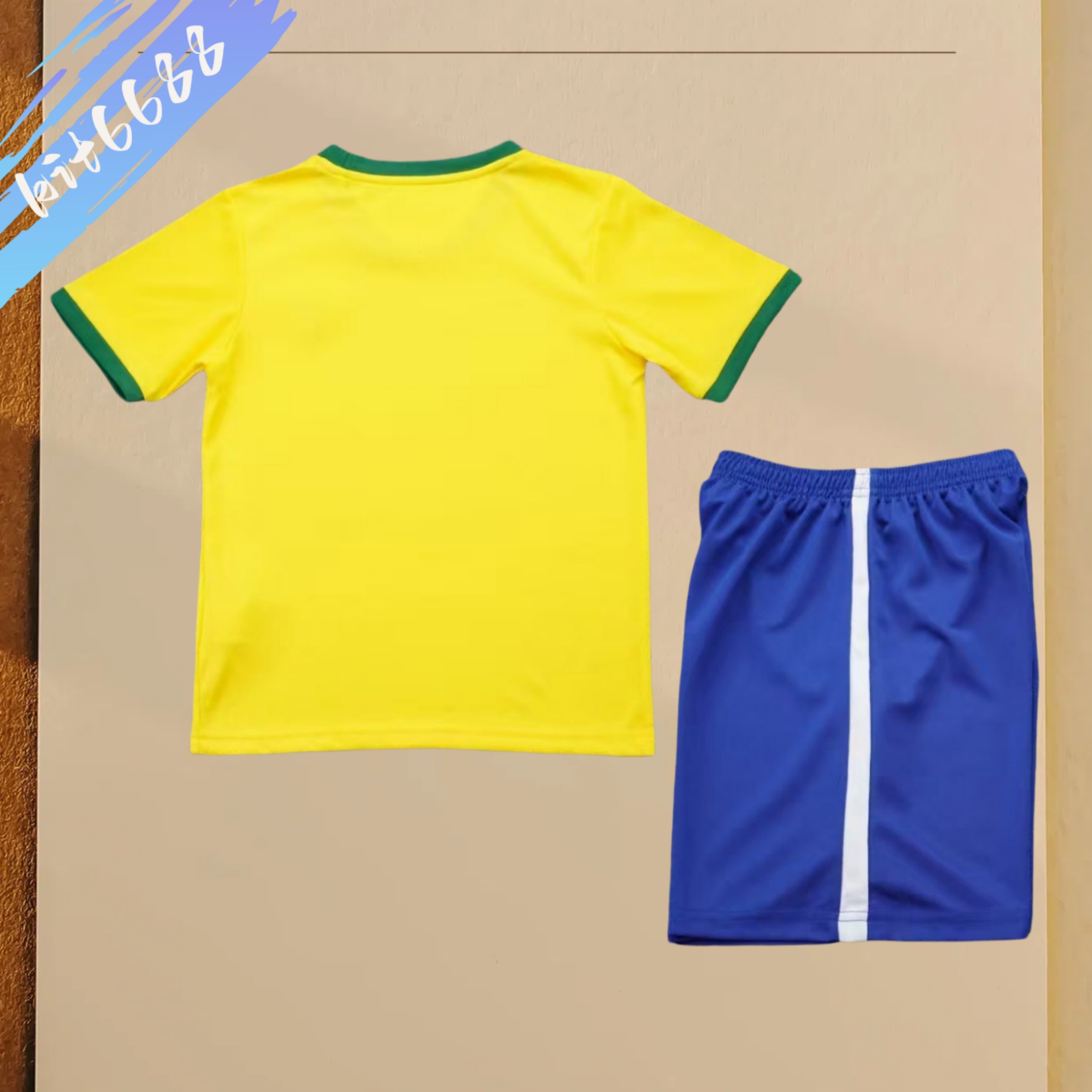 1970 Brazil home Retro Kids Kit