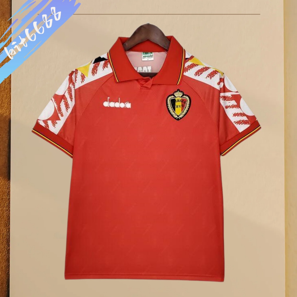 1995 Belgium home Retro Football Shirt