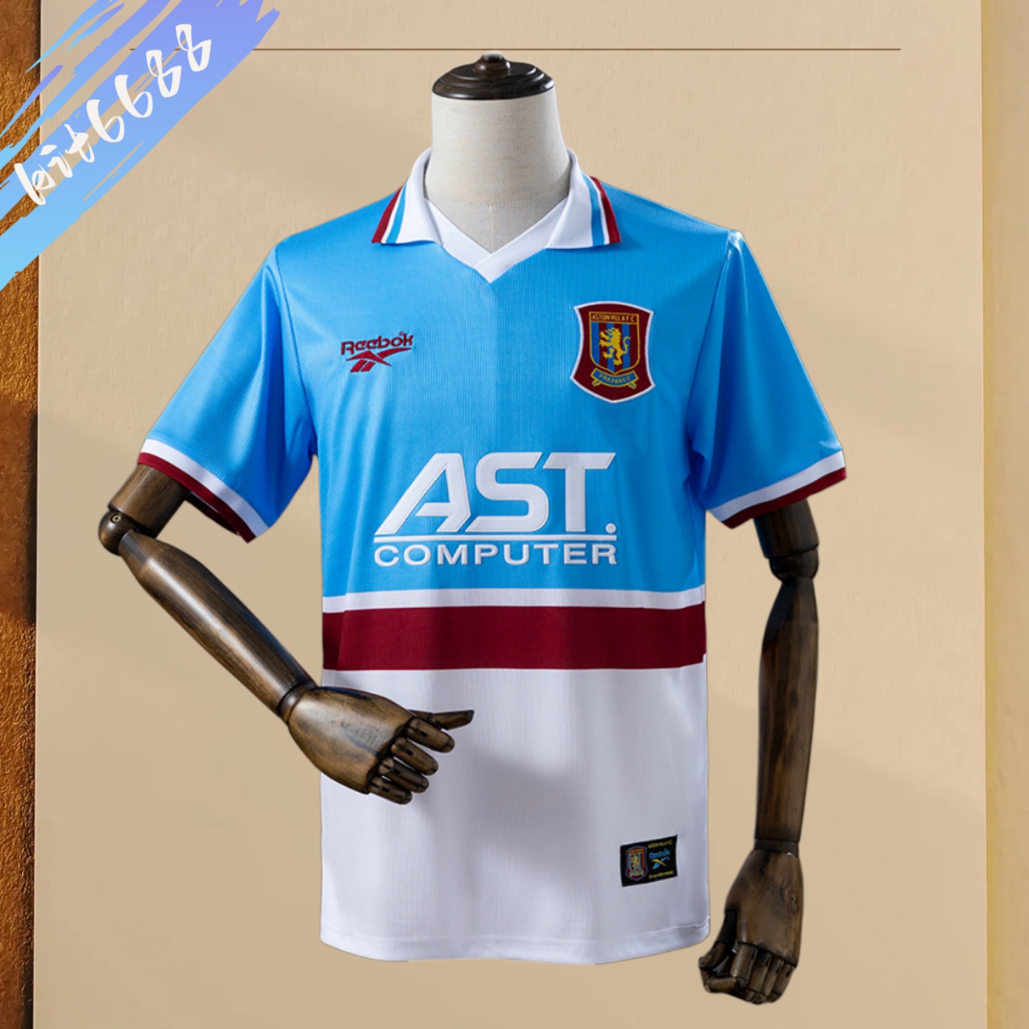 1997/1998 Aston Villa Away Retro Football Shirt