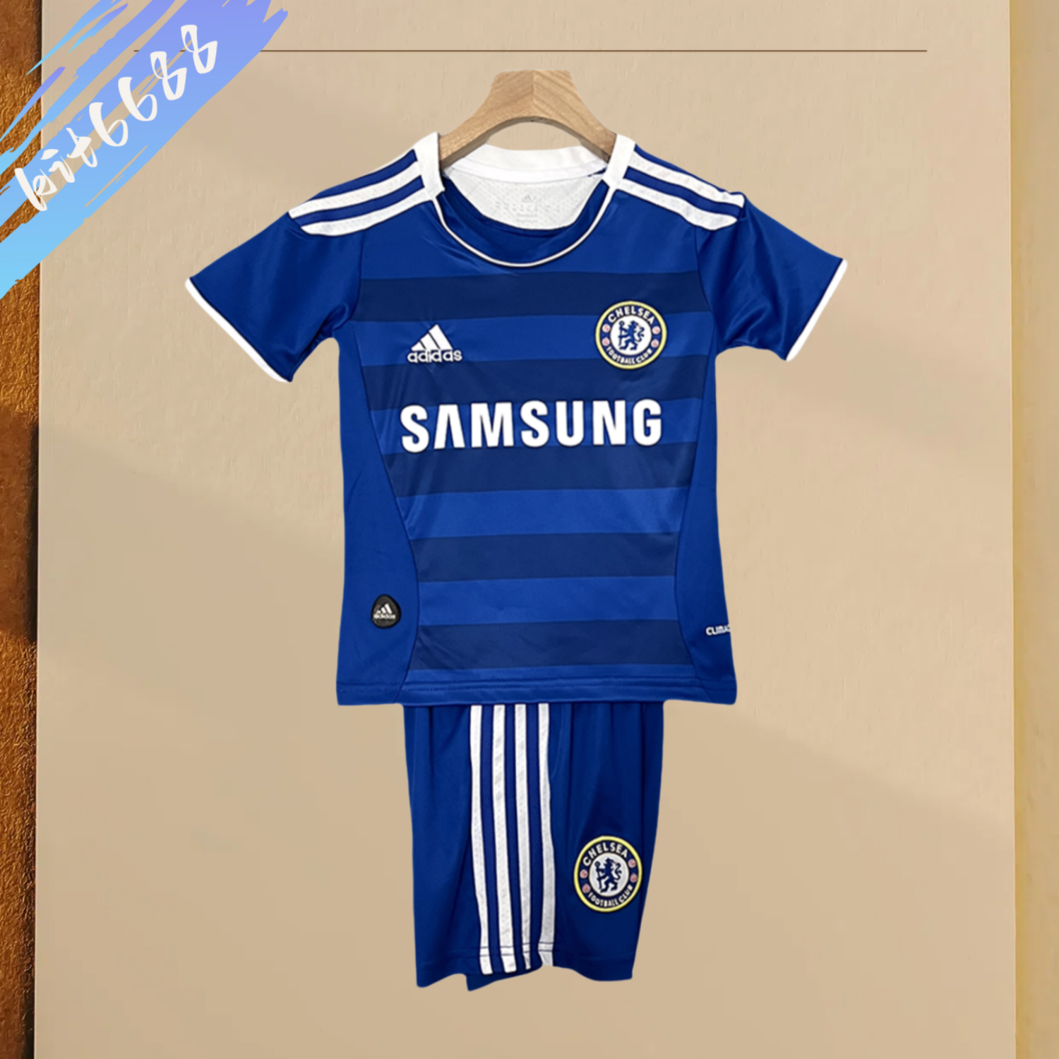 2012 Chelsea  Home Retro Football Shirt (Kids Kit)