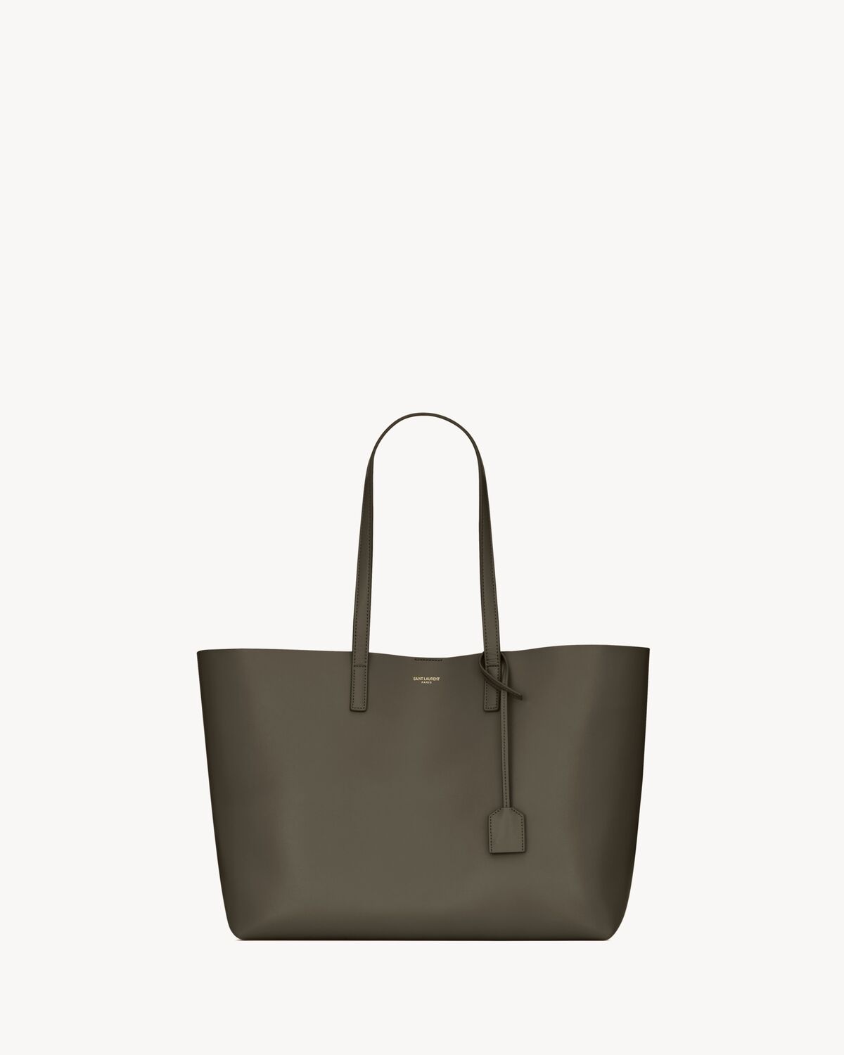 shopping saint laurent in leather LIGHT MUSK