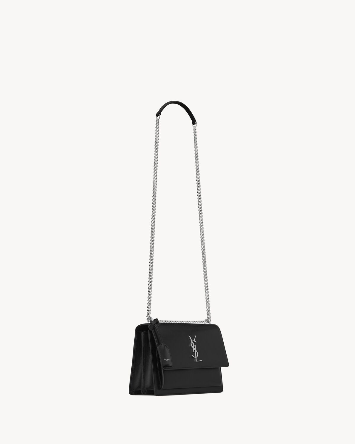sunset medium in smooth leather NOIR