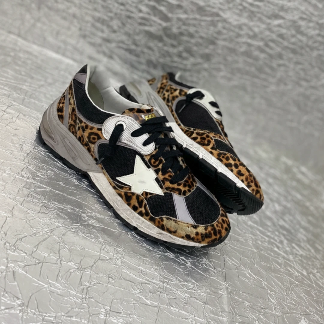 Golden Goose Running Sole Genuine Leather Running Shoes