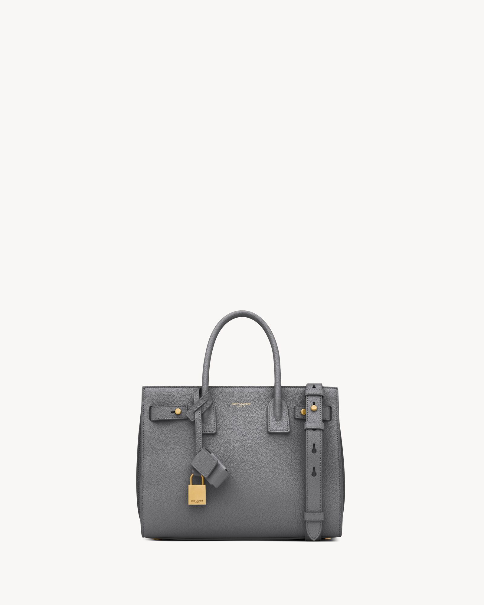sac de jour in supple grained leather - baby STORM