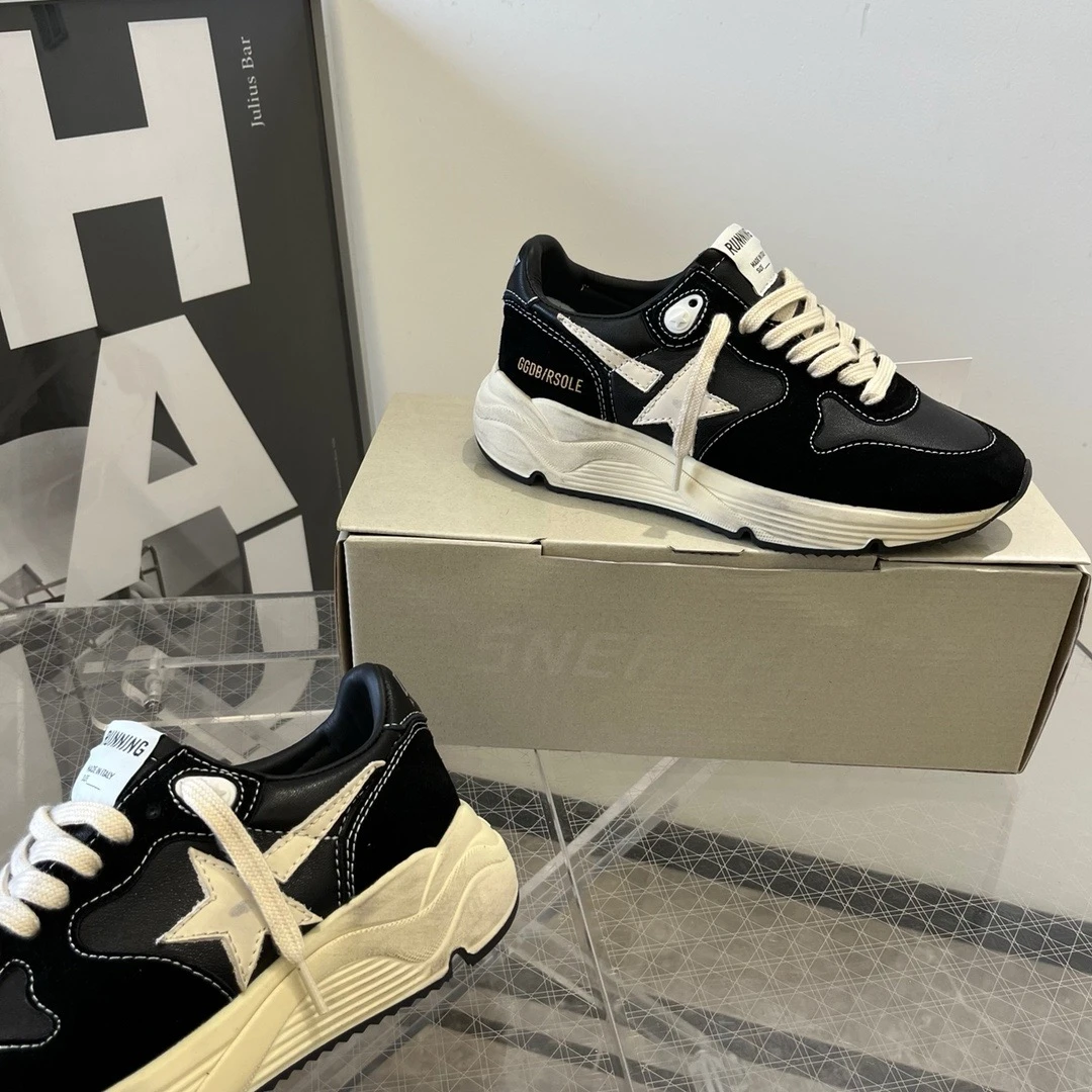 Golden Goose Running Sole Genuine Leather Running Shoes