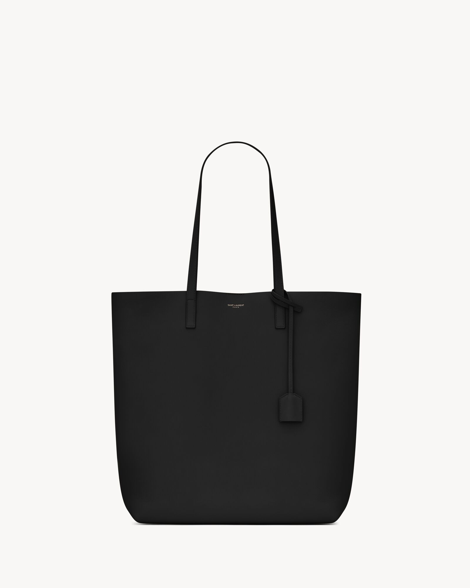 shopping saint laurent in leather BLACK