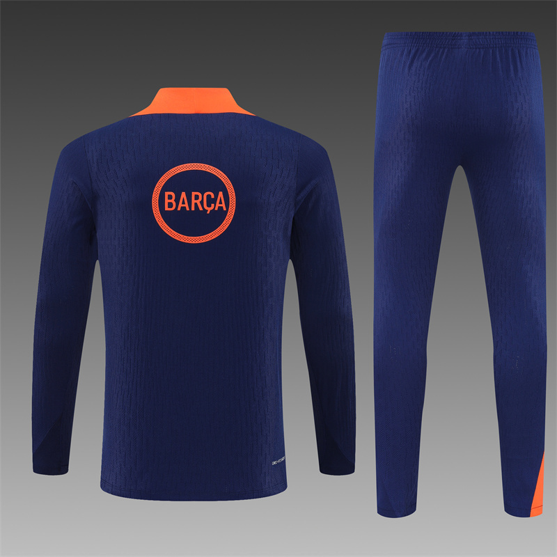 25/26 Barcelona Half Zip TrainingWear (Adult Kids Kit)