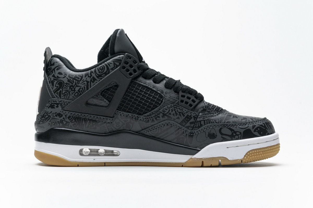 Air Jordan 4 Retro Laser Black Gum CI1184-001