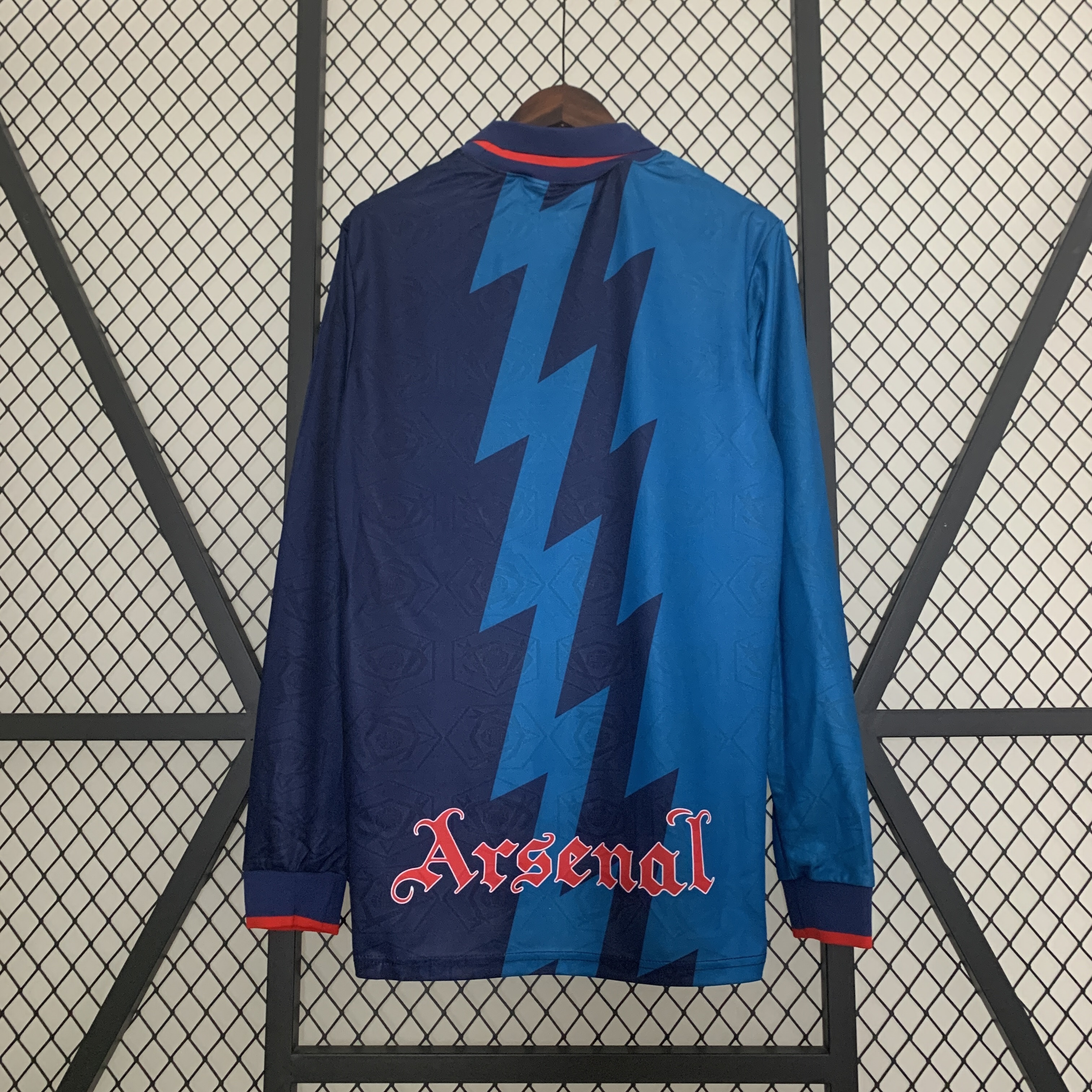 95/96 Arsenal away Retro Long Sleeve Football Shirt