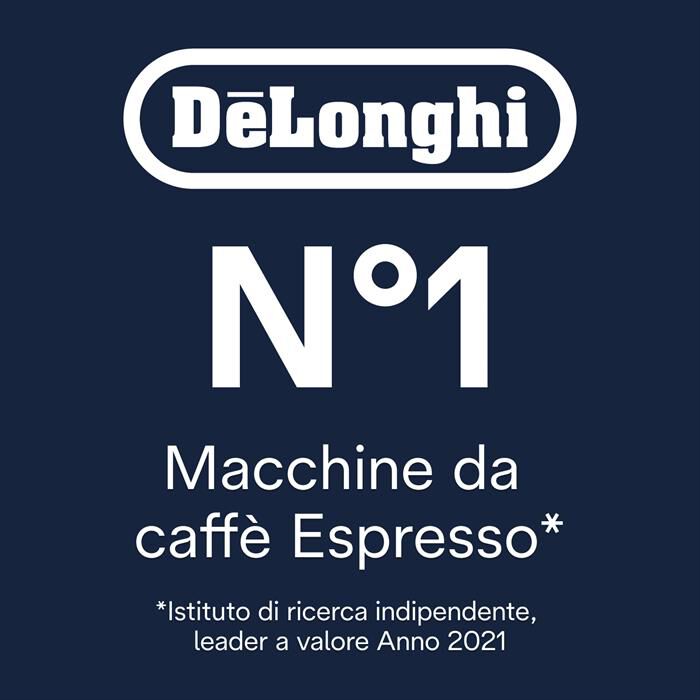 DE LONGHI - Macchina da caffè automatica RIVELIA EXAM440.55.G-Grigio (pebble grey)