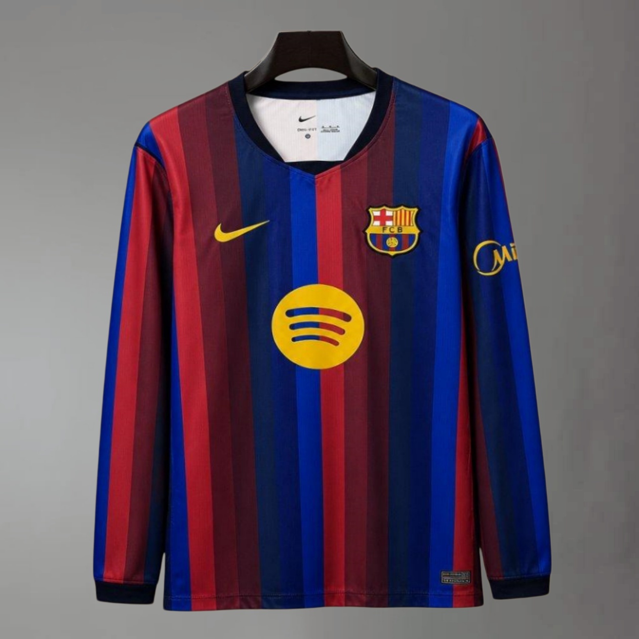 2026/2027 Barcelona home  Long Sleeve Football Jersey (Fans version)