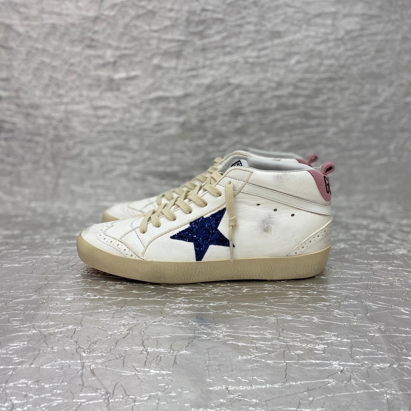 Golden Goose Mid Star Genuine Leather Custom Edition