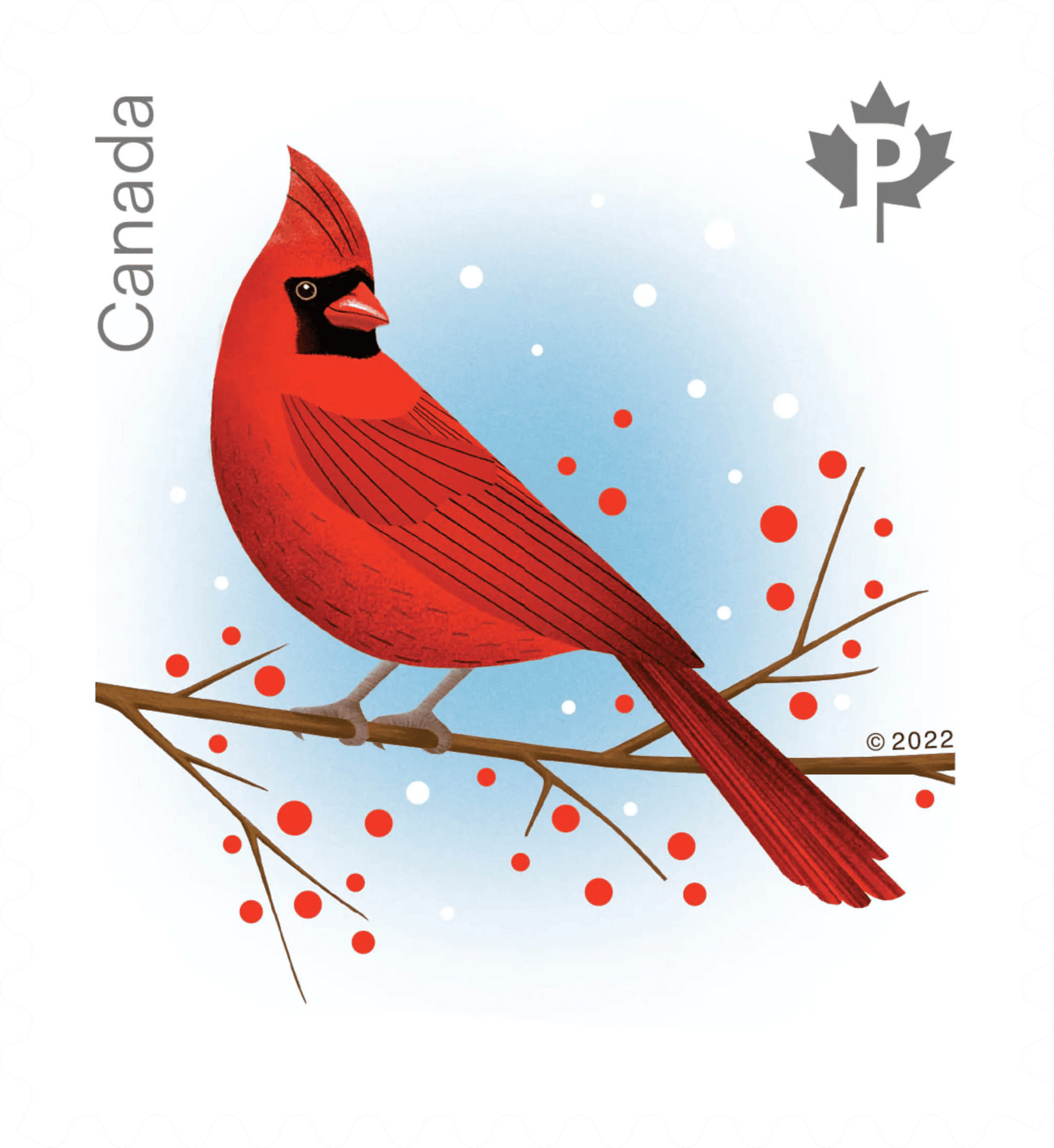 Holiday Birds: Souvenir Sheet — 50 Sheets / 150 Pcs