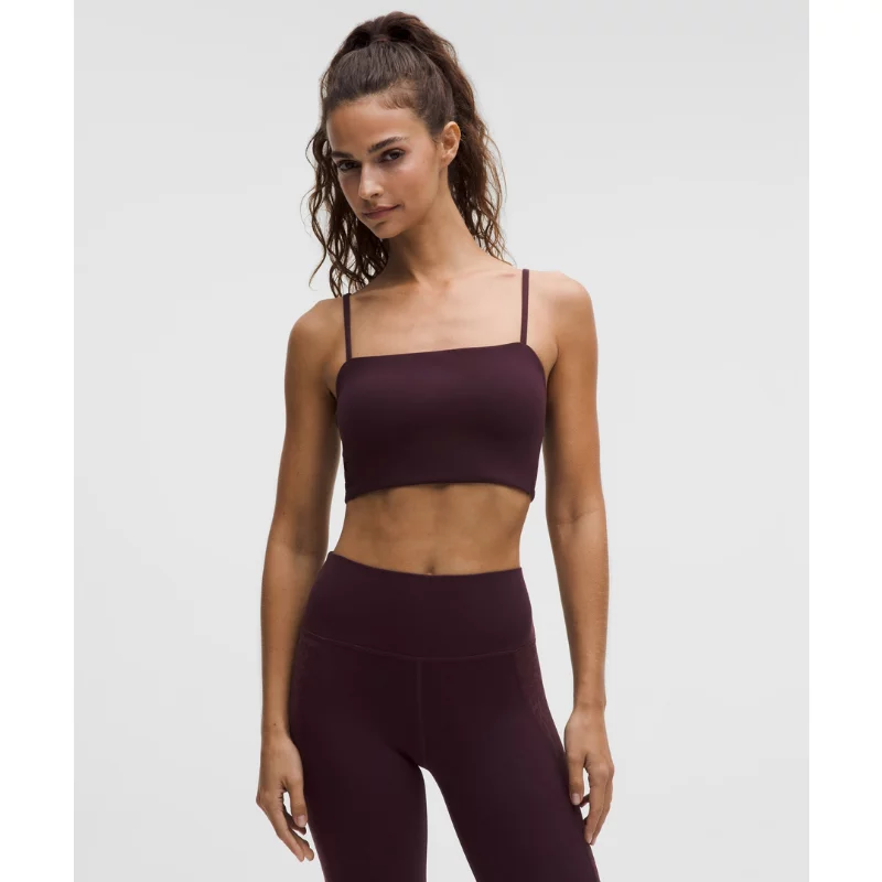 Nulu Paisley Lace-Back Yoga Bra Light Support, B/C Cup