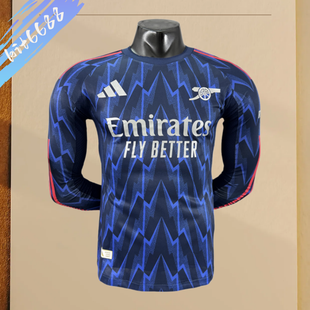 2025/2026 Arsenal Away long sleeves Football Shirt (Player)