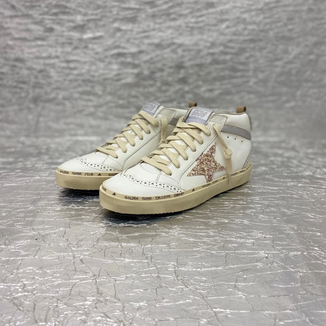 Golden Goose Mid Star Genuine Leather Custom Edition