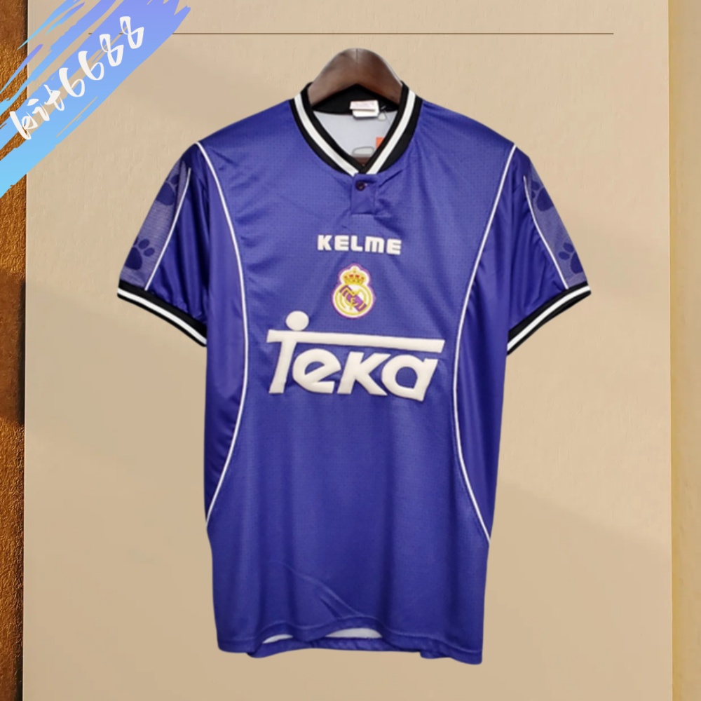 1997/1998 Real Madrid Away Retro Football Shirt