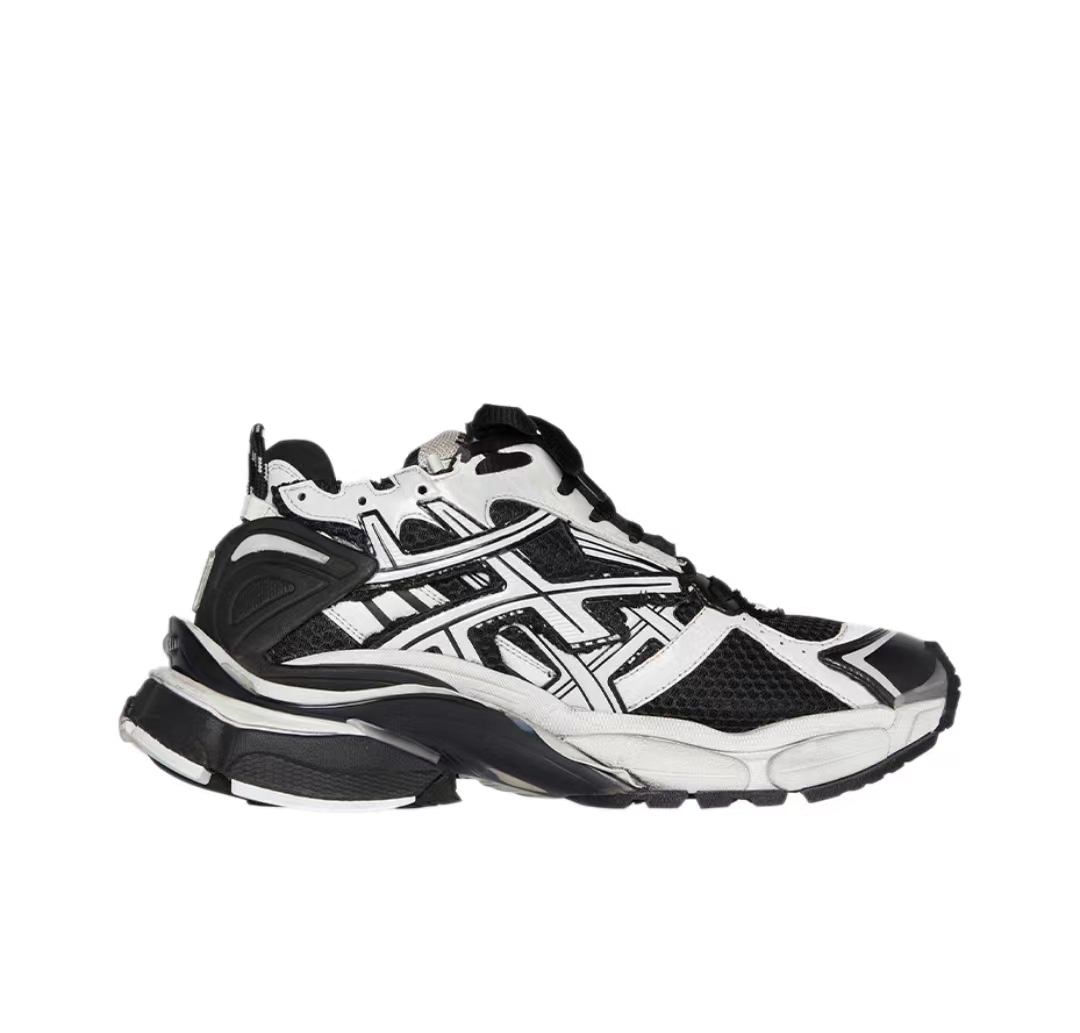 Balenciaga Runner White Black White