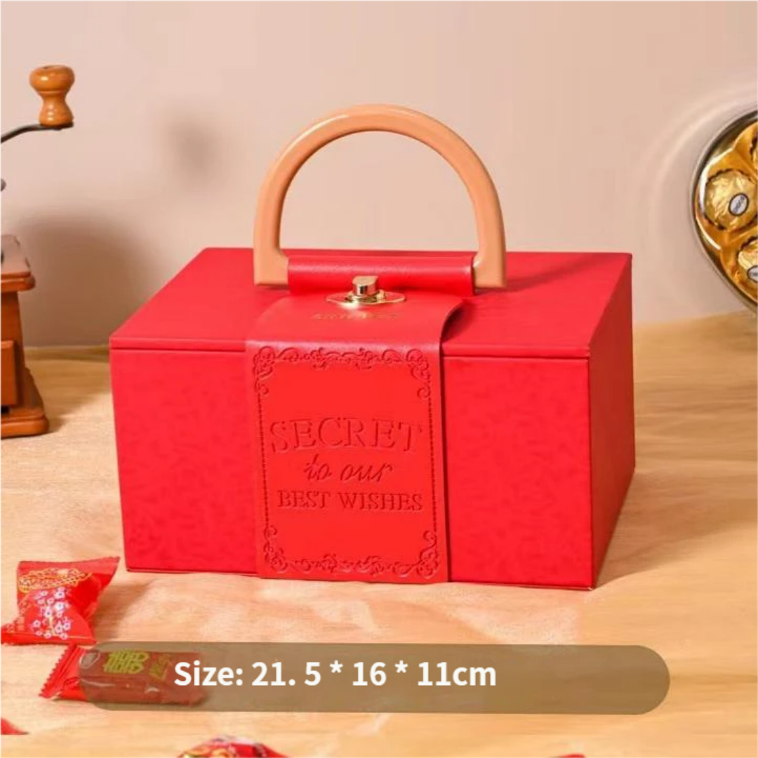 Exquisite Leather Gift Set for Bridesmaids Premium Wedding Gift Packaging Box for Jewelry custom logo