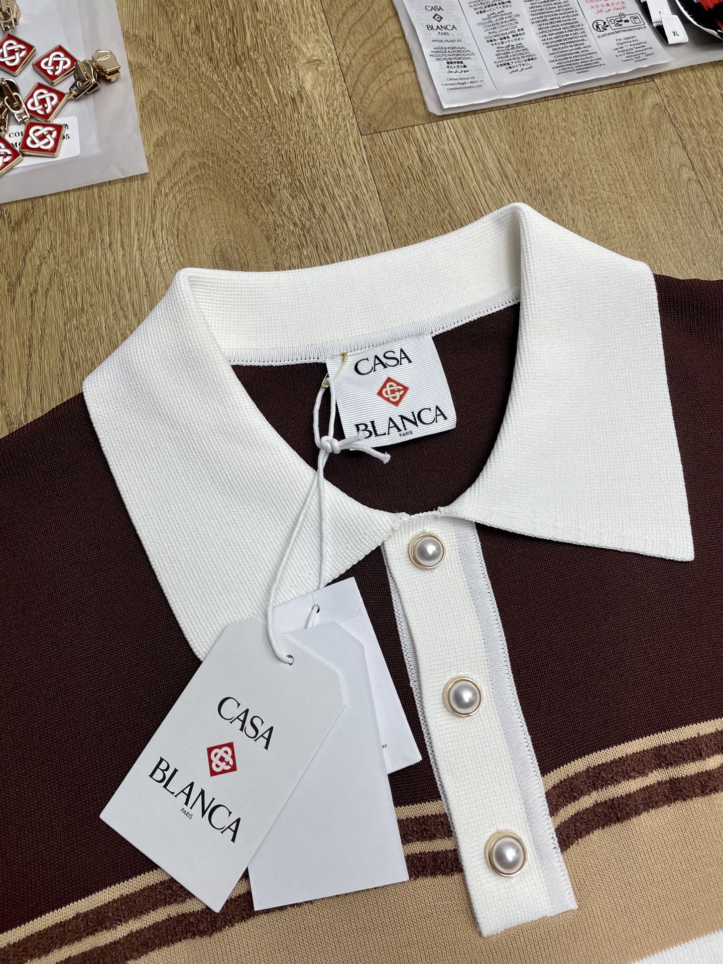 Casablanca Polo Shirt Size S-XL