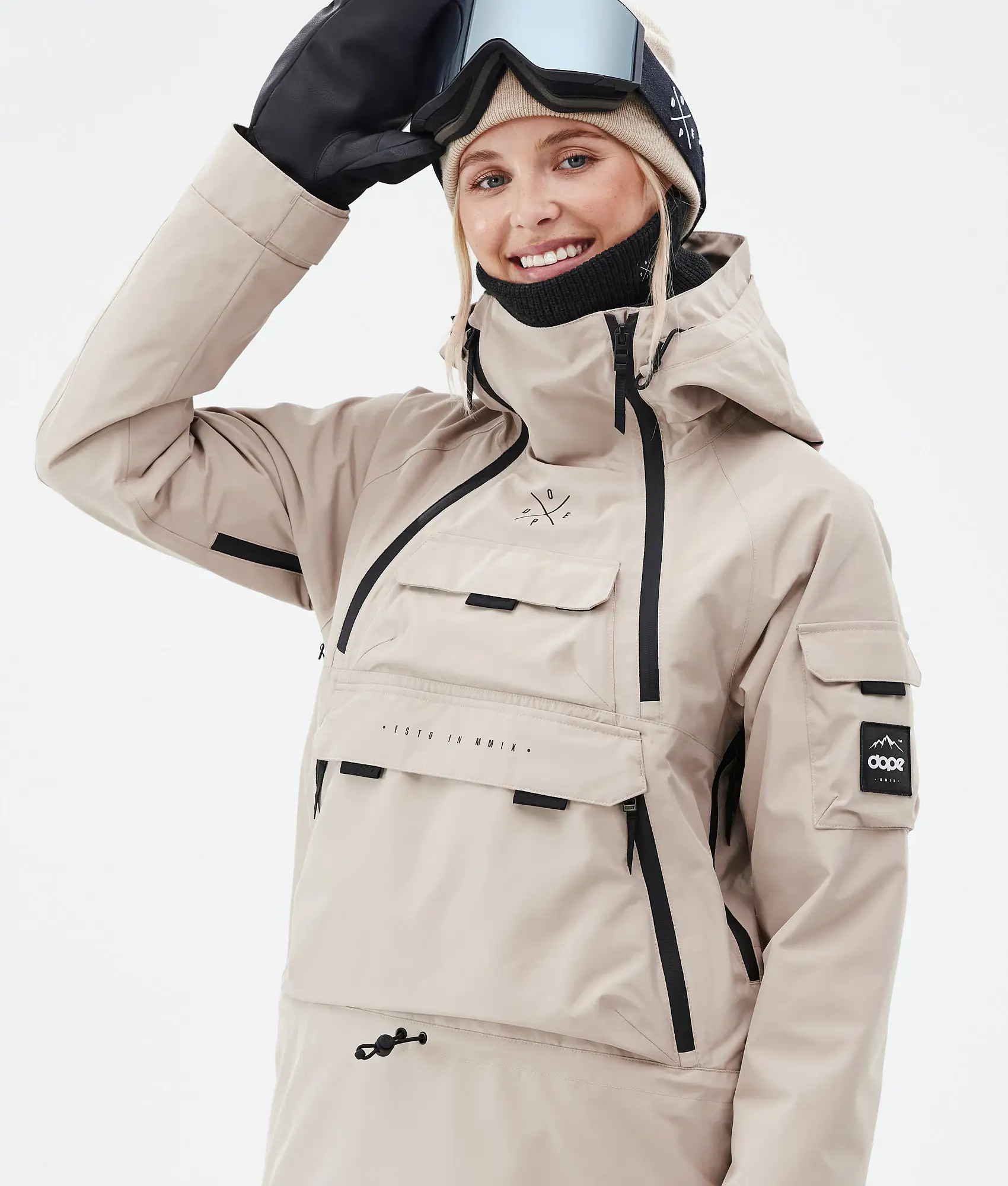 Akin W Snowboard Jacket Women Sand