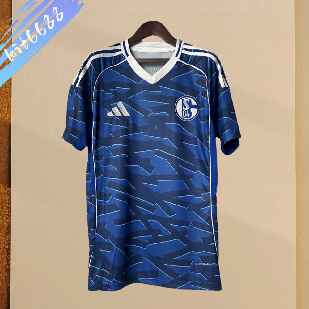 2025/2026 Schalke 04 Home Football Shirt (Fan Edition)