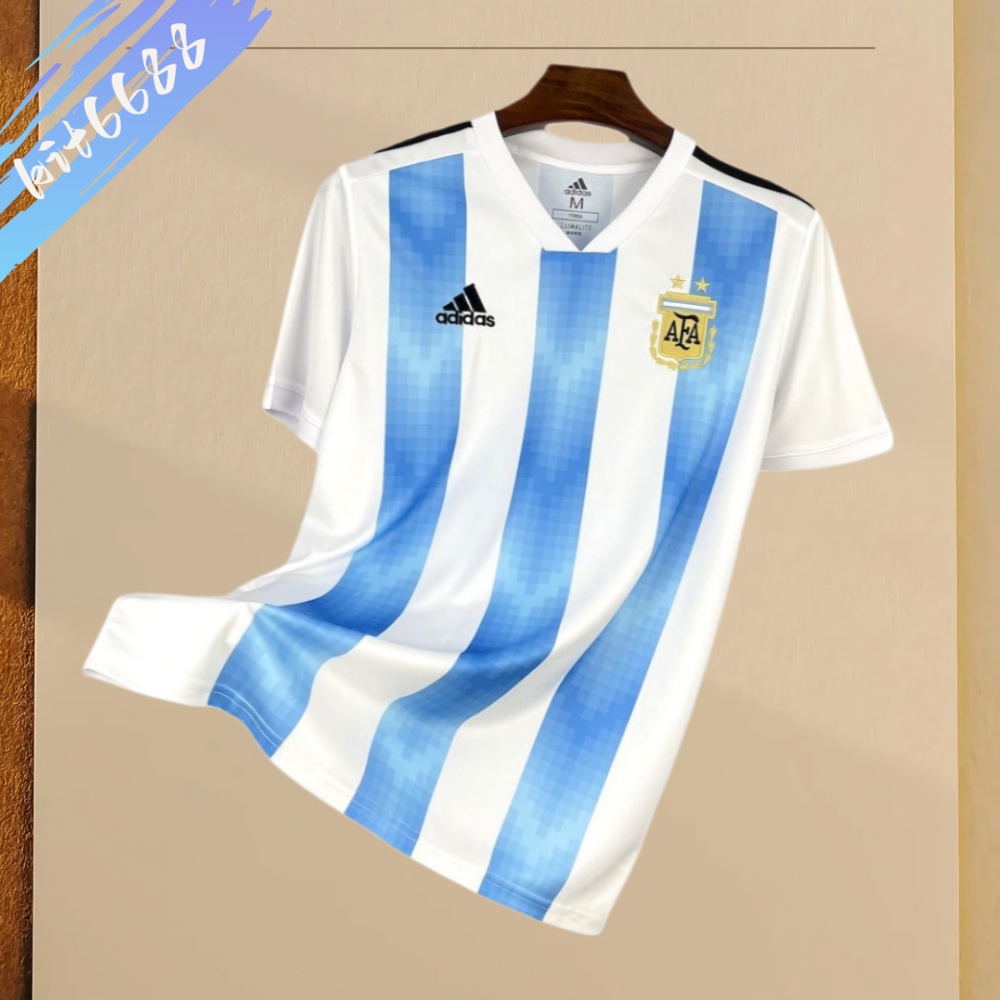 2018 Argentina Home Retro Football Shirt