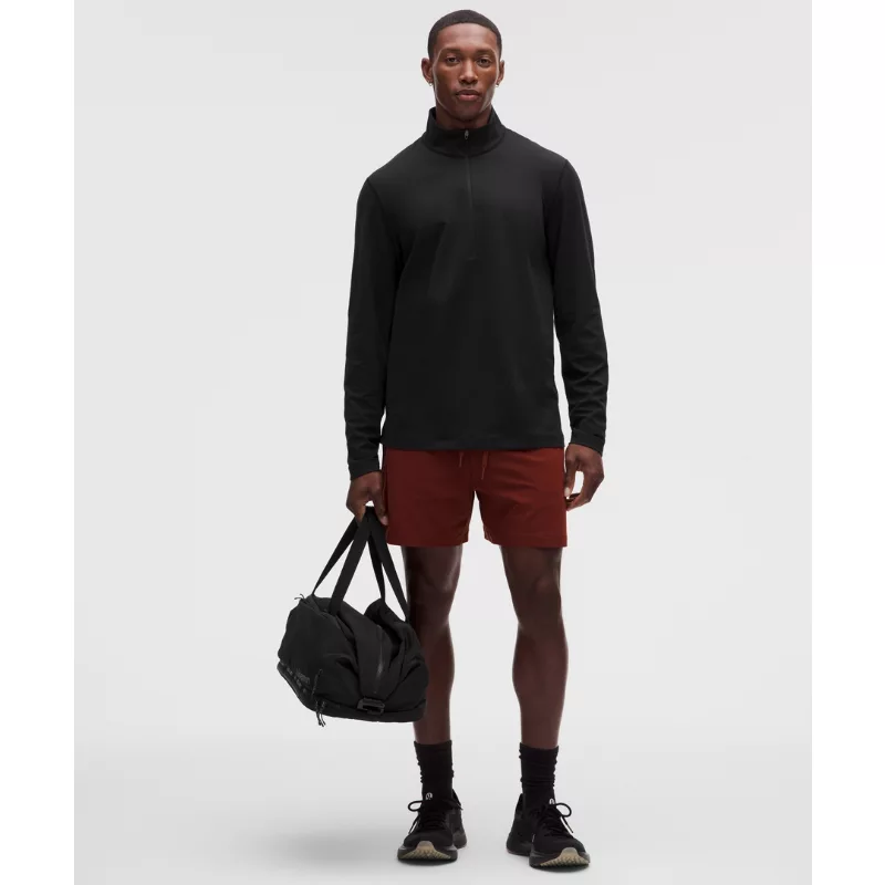Mesh Soft Jersey Half Zip