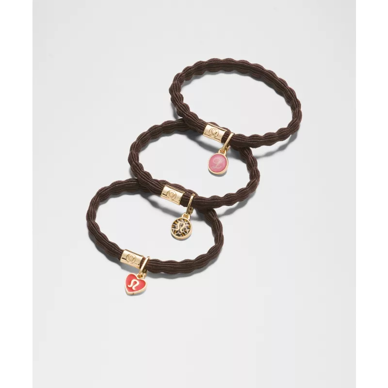 Embellished Hair Ties 3 Pack