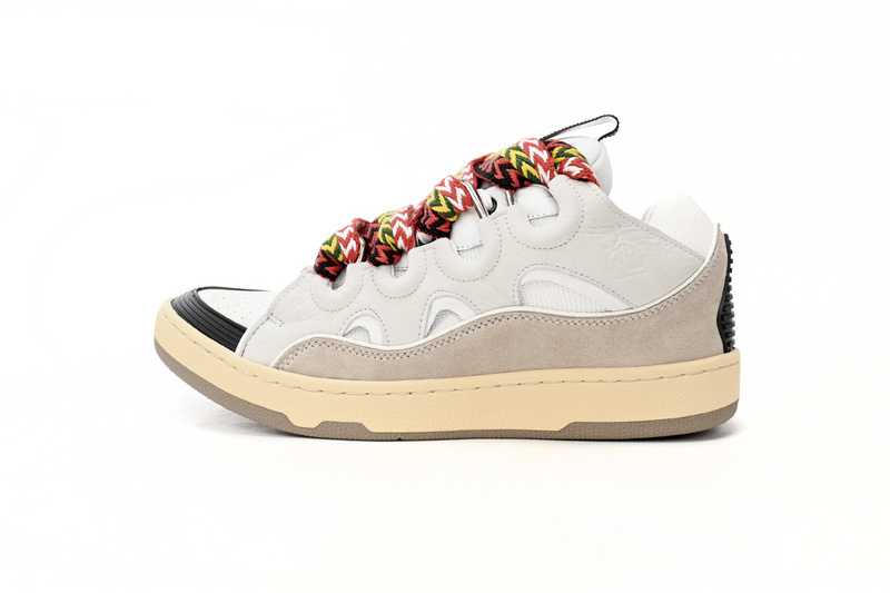 Lanvin Leather Curb White Ivory FM-SKRK11-DRAG-A2000