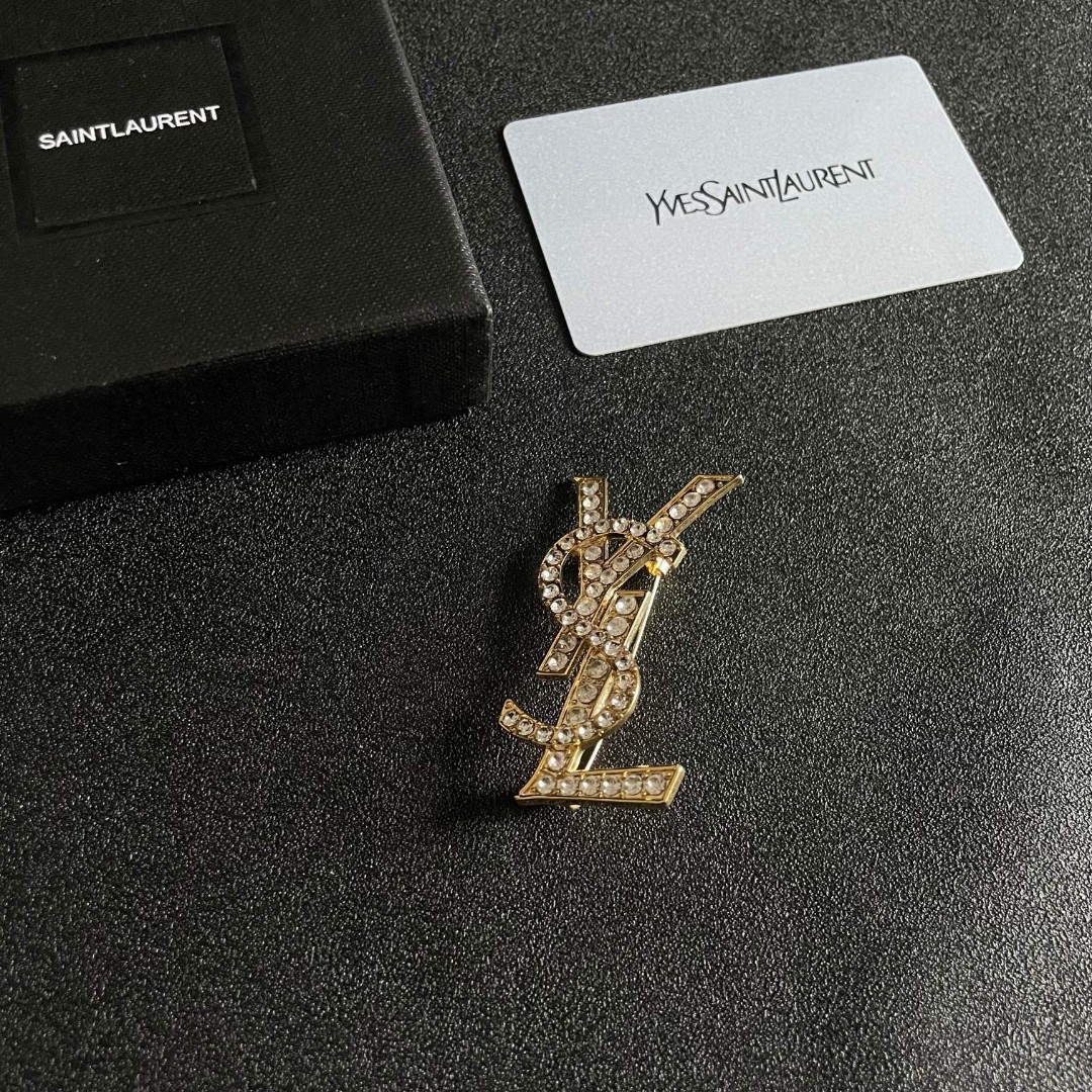 YSL Brooch