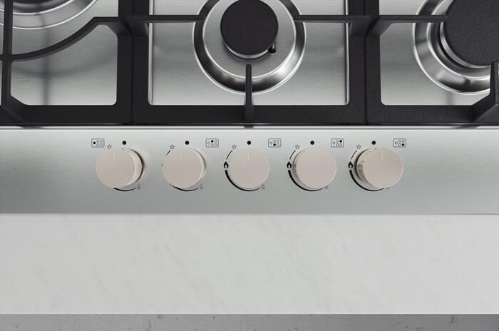 LG - Piano cottura a gas CBGZ3016S 75 cm-Inox